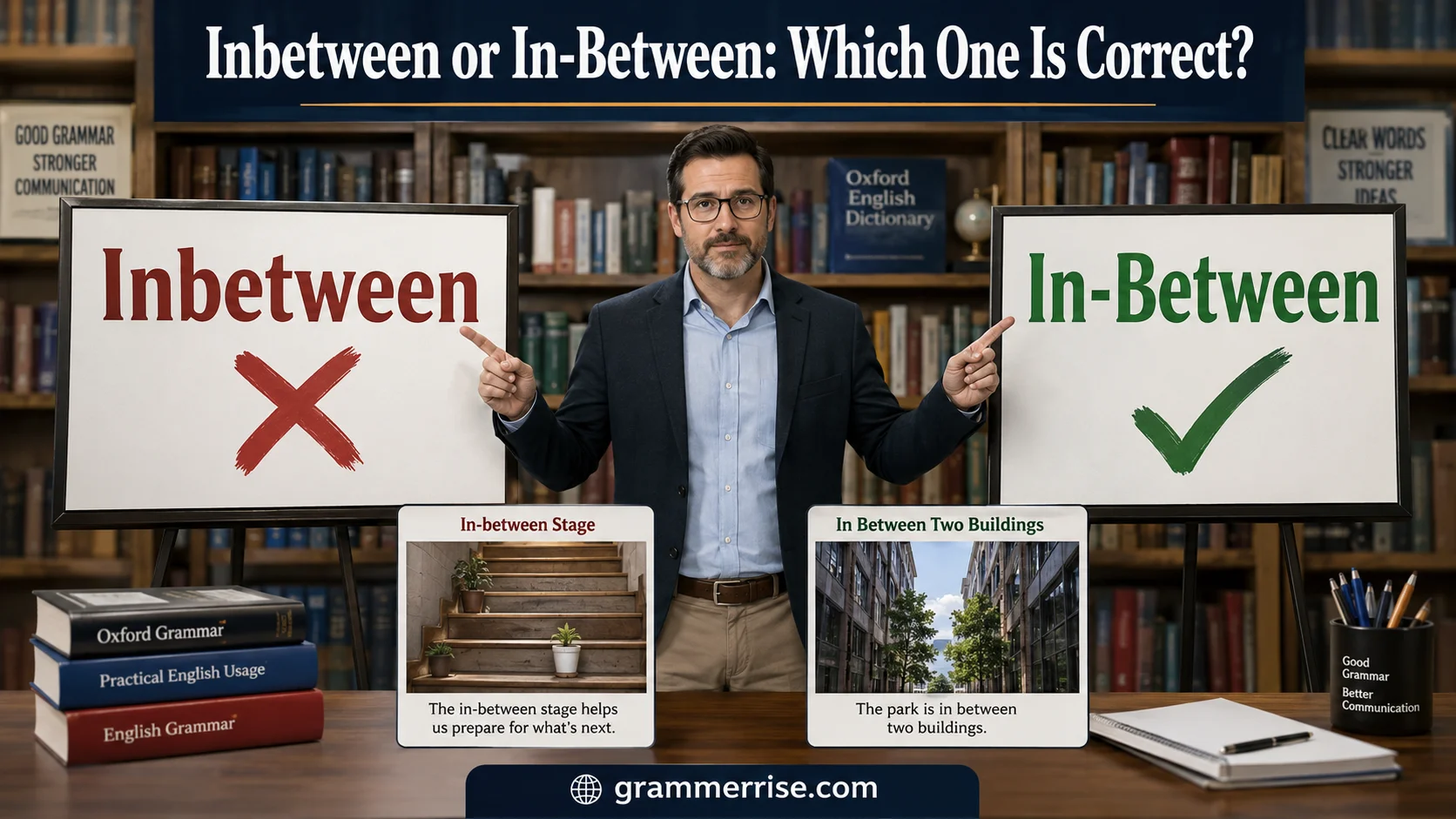 Inbetween or In-Between