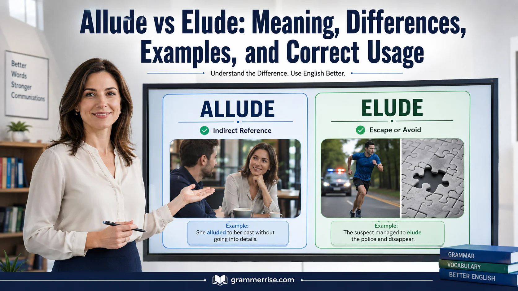 Allude vs Elude