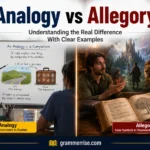 Analogy vs Allegory