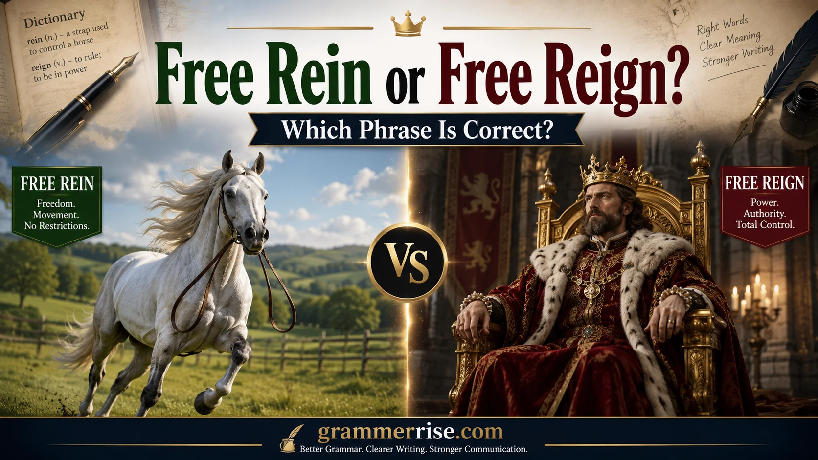 Free Rein or Free Reign