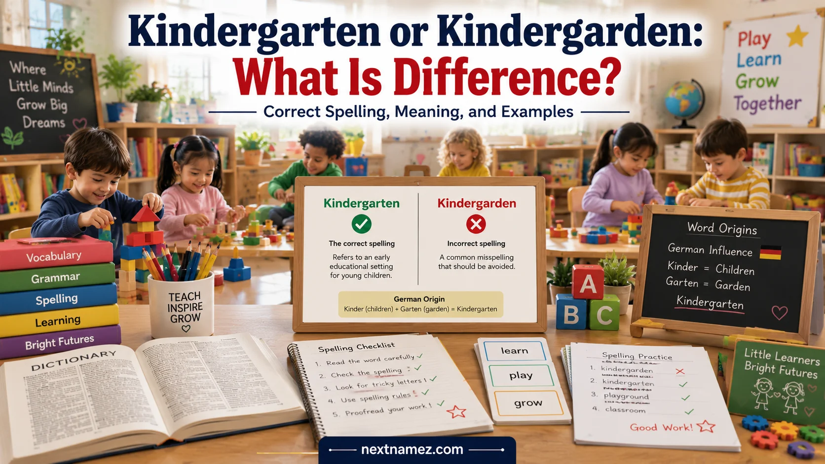 Kindergarten or Kindergarden