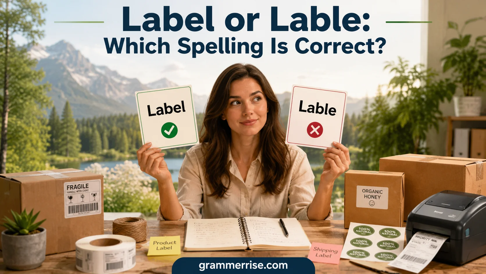 Label or Lable