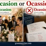 Occasion or Ocassion