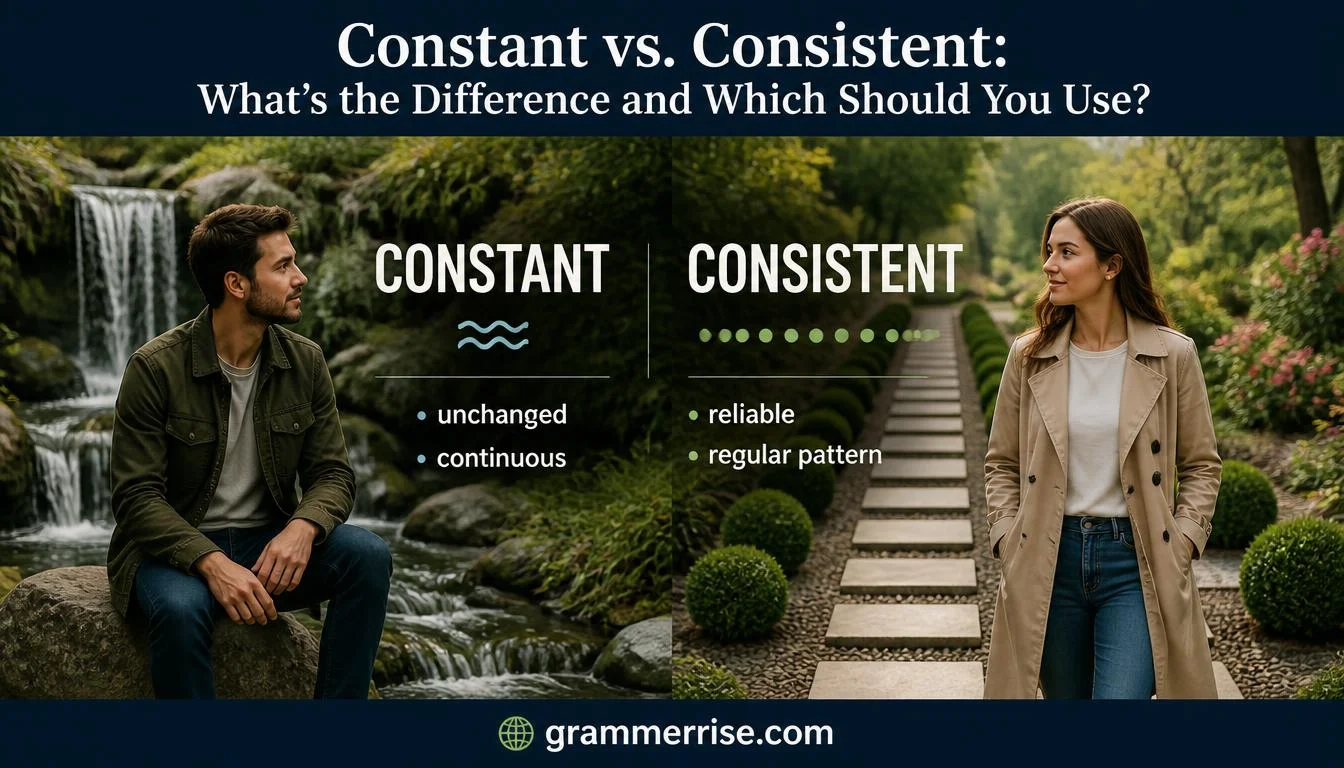 Constant vs. Consistent