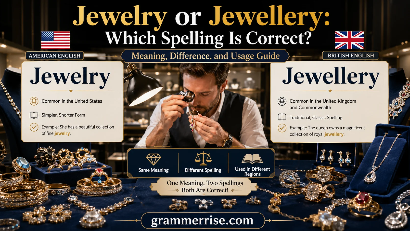 Jewelry or Jewellery
