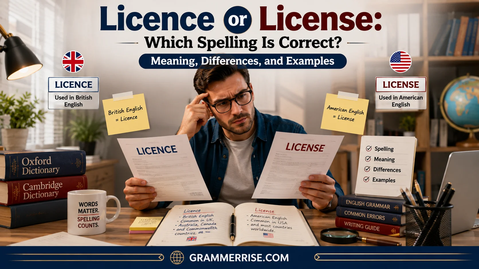 Licence or License