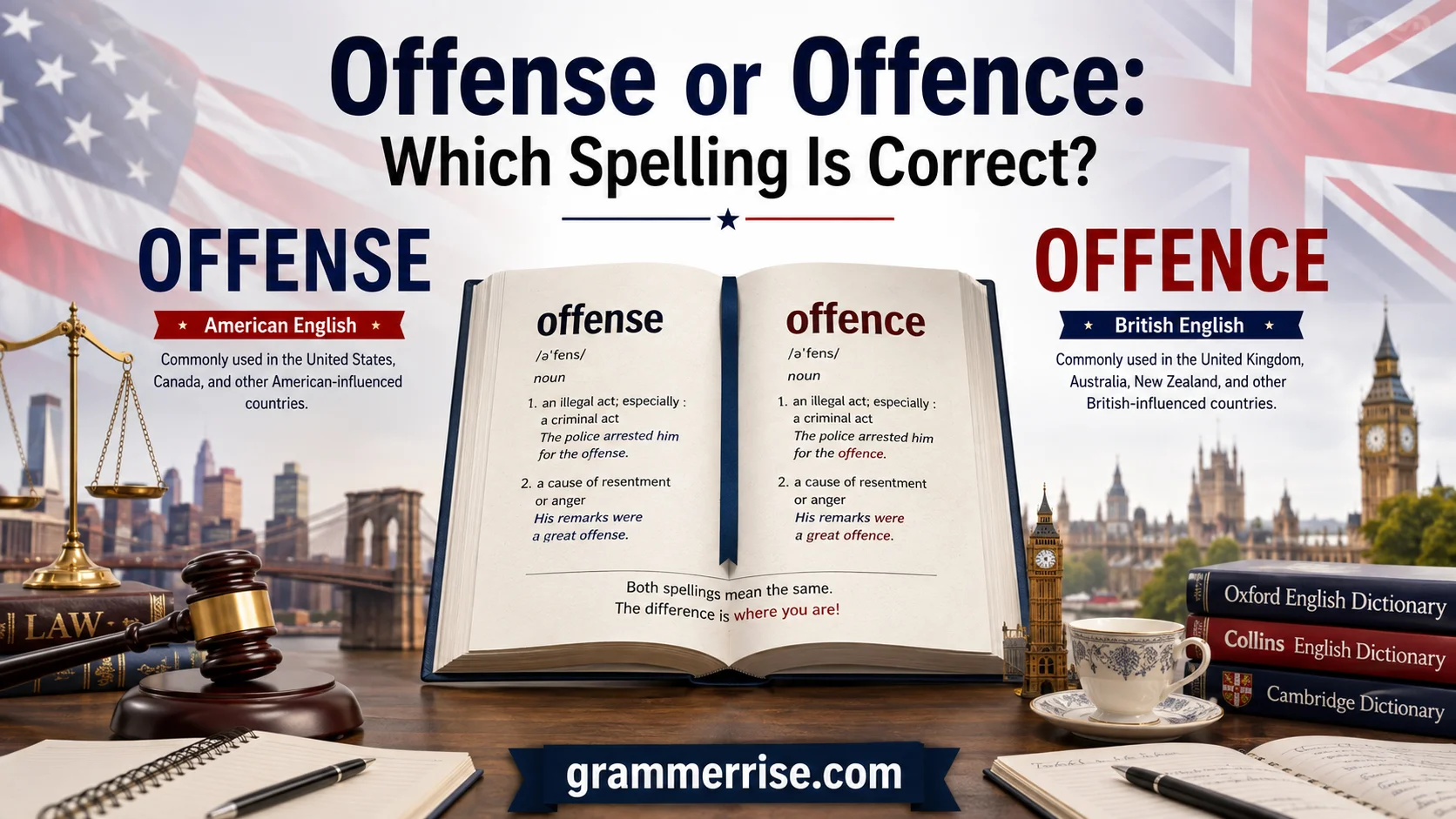 Offense or Offence