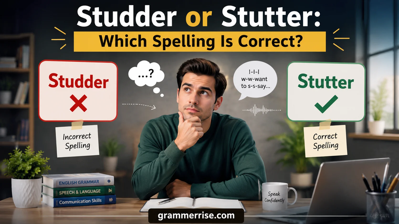 Studder or Stutter