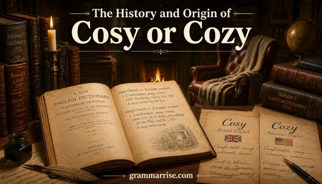 The History and Origin of Cosy or Cozy